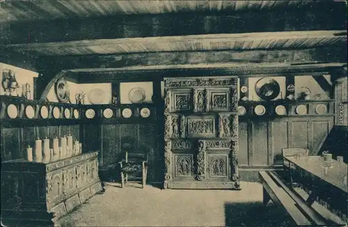 Ansichtskarte Husum Pesel im Ostenfelder Haus 1914