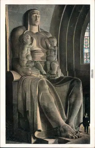Ansichtskarte Leipzig Völkerschlachtdenkmal - Ruhmesmal 1934