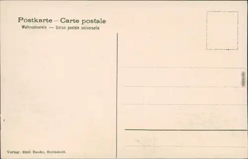 Ansichtskarte Helmstedt Portal des Juleums 1913 