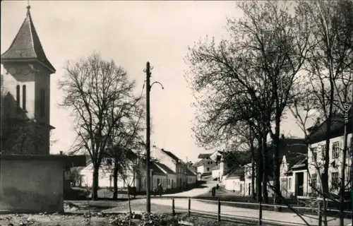 Ansichtskarte Böhmisch Skalitz Česká Skalice Kirche mit Ortsmotiv 1965