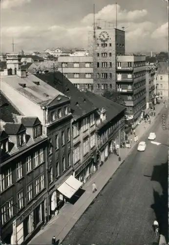 Ansichtskarte Teplitz - Schönau Teplice Straßenpartie 1964 