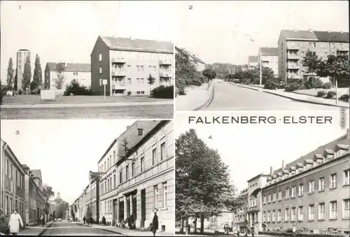 Falkenberg (Elster) Siedlung Völkerfreundschaft, Walther Rathenau Straße  1975