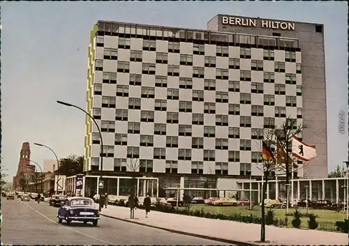 Tiergarten-Berlin InterContinental Berlin - ehem. Berlin Hilton Hotel 1961