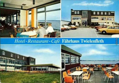 Twielenfleth-Hollern-Twielenfleth 4 Bild: Hotel-Restaurant Fährhaus T 1969