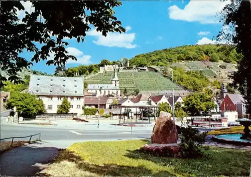 Ansichtskarte Klingenberg am Main Stadt - Cafe Restaurant Burgberg 1984