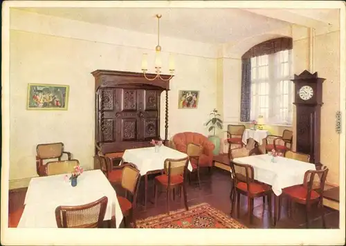 Ansichtskarte Hameln Gaststube - Rattenfängerhaus 1965 