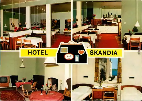 Schleswig (Sleswig/Slesvig)  Innenansichten - Hotel Skandia - Lollfuß 89 1989