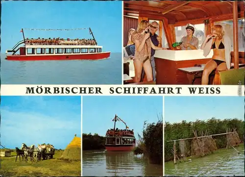 Mörbisch am See Mörbische Schiffahrt - Schiff - Innenbereich 1982