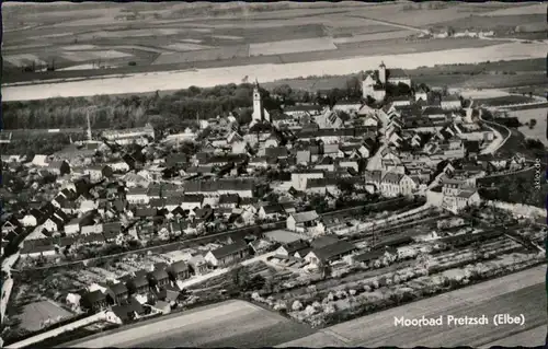 Ansichtskarte Pretzsch-Bad Schmiedeberg Luftbild 1959 