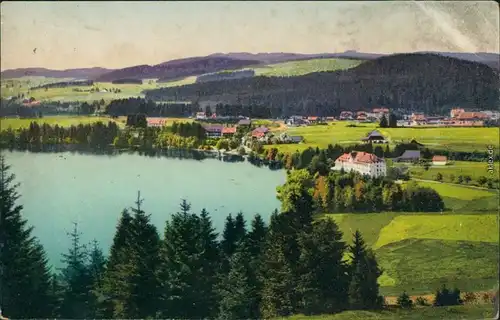 Ansichtskarte Titisee Panorama-Ansicht 1927