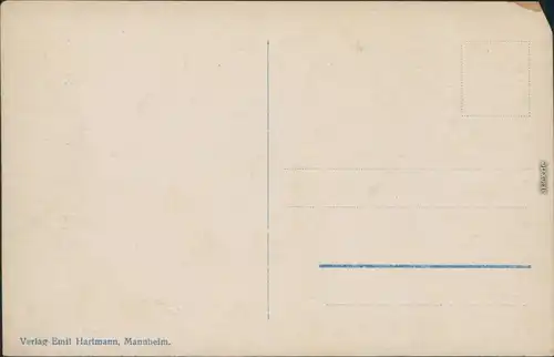 Ansichtskarte Schwetzingen Schloss, Gartenseite 1932