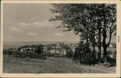 Ansichtskarte Schöneck (Vogtland) Panorama-Ansicht 1957