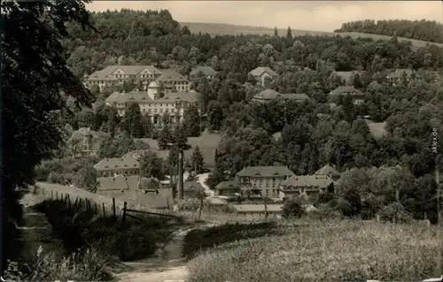 Bad Gottleuba-Berggießhübel Sanatorium und Panorama-Ansicht 1958