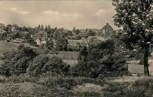 Ansichtskarte Schmiedefeld (Rennsteig) Panorama-Ansicht 1959