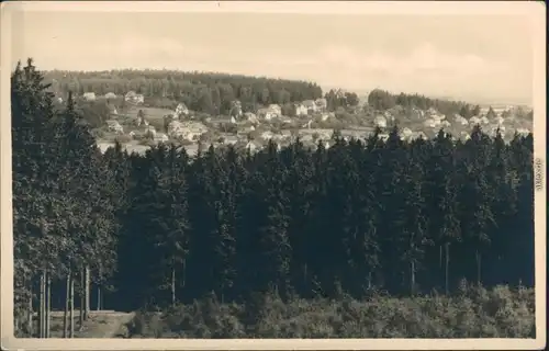 Ansichtskarte Hartha Panorama-Ansicht 1954