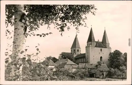 Ansichtskarte Königslutter (Elm) Blick auf die Stadt 1956 