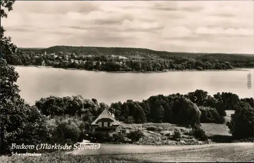 Ansichtskarte Buckow (Märkische Schweiz) Häuser am Schermützelsee 1962 