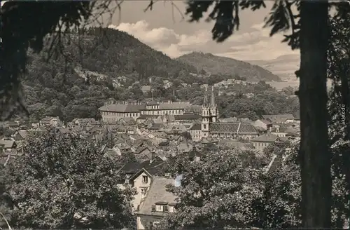 Ansichtskarte Meiningen Panorama-Ansicht 1966