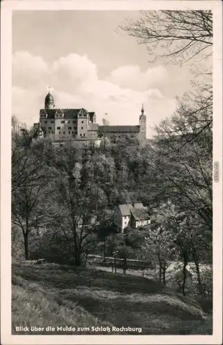 Ansichtskarte Rochsburg-Lunzenau Schloss Rochsburg 1963