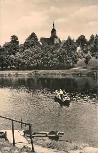 Ansichtskarte Nerchau Muldenpartie 1963 