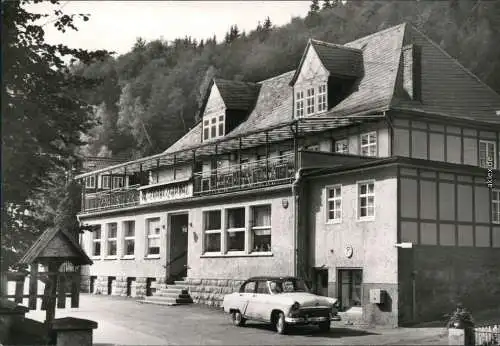 Ansichtskarte Rohrbach Konsum-Gaststätte Sorbitzgrund 1977