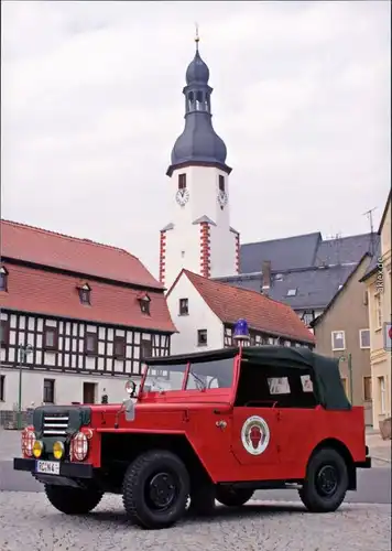 Ansichtskarte  SO KFZ PM . Freiwillige Feuerwehr - Neumark 1999