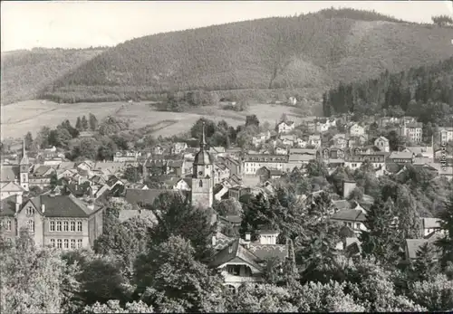 Ansichtskarte Friedrichroda Panorama-Ansicht 1979