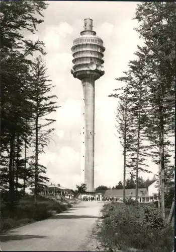 Ansichtskarte Steinthaleben-Kyffhäuserland Kulpenberg - Fernsehturm 1974