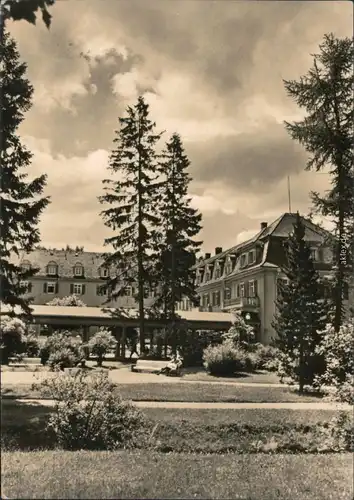 Ansichtskarte Bad Brambach Vogtlandhaus 1969