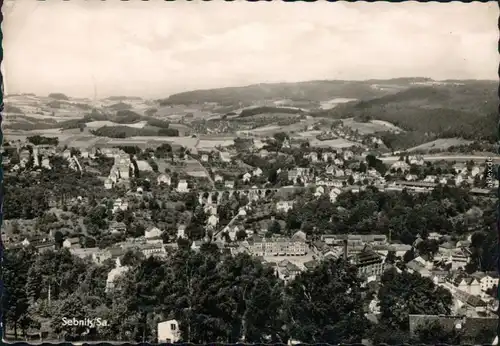 Ansichtskarte Sebnitz Panorama-Ansicht 1964