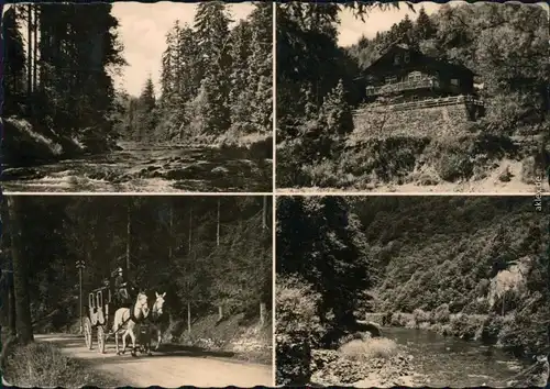 Ansichtskarte Schwarzburg Schwarzatal 1964