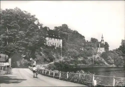 Ansichtskarte Stiege Kirchstraße mit Schloß 1977