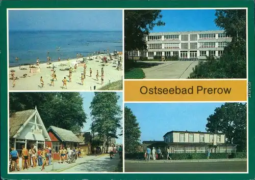 Prerow Strand, Polytechnische Oberschule FDGB-Erholungsheim Am Hafen g1988