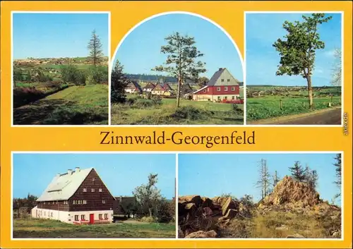 Zinnwald-Georgenfeld-Altenberg (Erzgebirge)  Jugendherberge Lugstein 1988