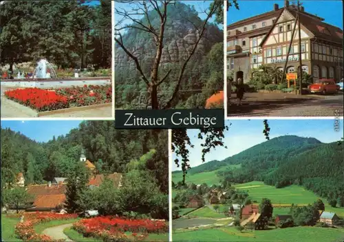 Ansichtskarte Zittau Zittauer Gebirge 1976