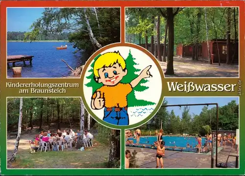 Weißwasser Oberlausitz   See, Bungalow's, Gruppe, Freibad 1997