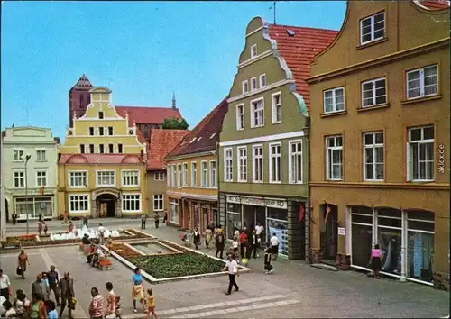 Ansichtskarte Wismar Krämerstraße 1978