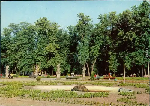 Ansichtskarte Białystok Park Branickich 1978