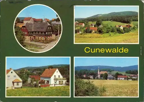 Cunewalde (Oberlausitz) Kumwałd   Czorneboh, Ortsteil Klipphausen g1983
