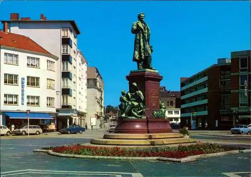 Ansichtskarte Bremerhaven Markt / Theodor-Heuss-Platz 1992
