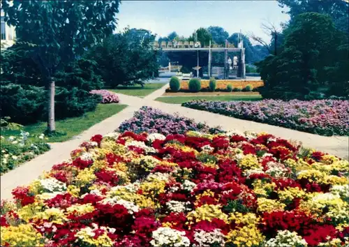 Ansichtskarte Erfurt Internationale Gartenbauausstellung der DDR (IGA) 1969