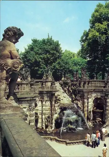 Innere Altstadt Dresden Dresdner Zwinger: Nymphenbad 1987