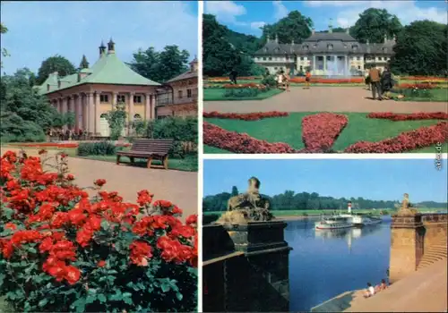 Ansichtskarte Pillnitz Schloss Pillnitz 1974