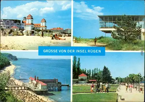 Allgemein Mecklenburg Vorpommern Binz, Baabe, Sellin, Göhren 1974