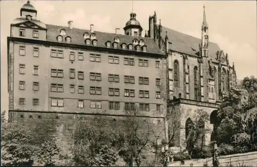 Ansichtskarte Altenburg Schloß 1957