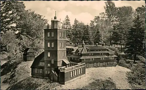 Oederan Miniaturpark Klein-Erzgebirge  Wetterwarte Fichtelberg 1960