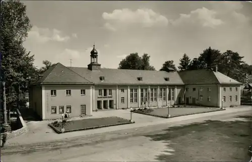 Ansichtskarte Bad Lobenstein Kulturhaus 1958