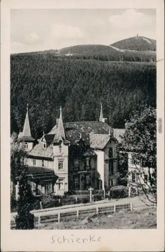 Ansichtskarte Schierke Ferienheim Haus der Freundschaft 1953
