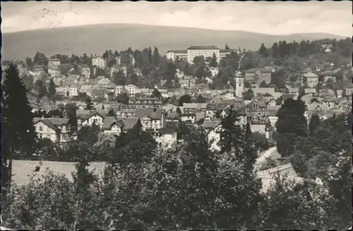 Ansichtskarte Friedrichroda Panorama-Ansicht 1960
