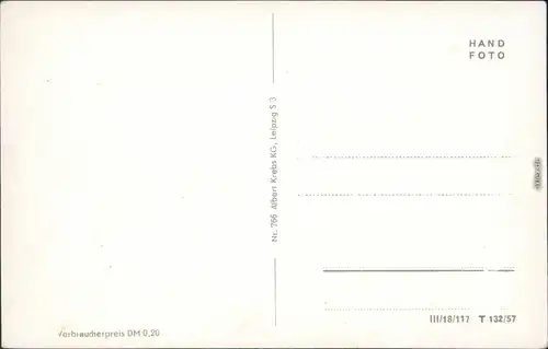 Ansichtskarte Rübeland Tropfsteinhöhle 1957